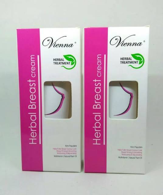 VIENNA HERBAL BREAST CREAM ORYGINAL BPOM