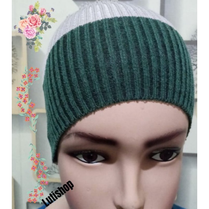 Daleman hijab rajut ciput hijab 4 warna tidak sakit di telinga