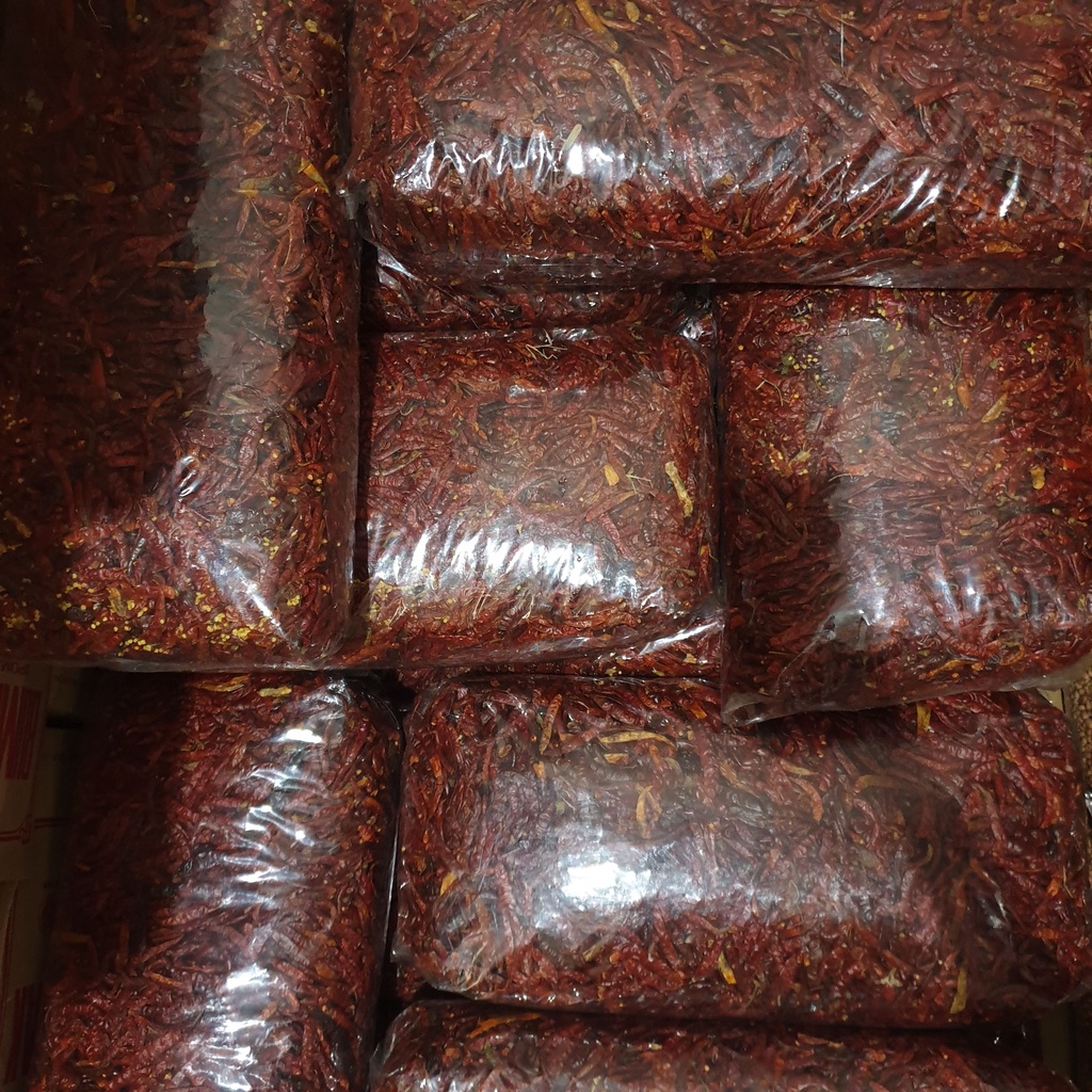 [Bal 5kg] Cabe Cabai Cengek Rawit Teja Kering Tanpa Tangkai - CEKER