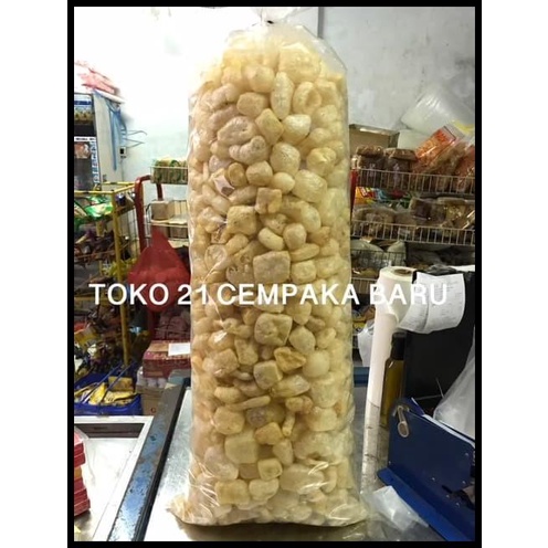 

Krupuk Kulit Sapi 1 Kg | Kerupuk Rambak Jangek Krecek 1Kg 1000G 1000 G