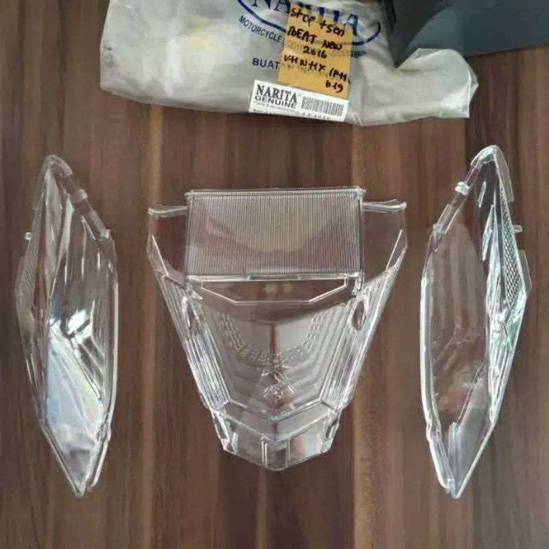 mika kaca lampu stop blakang set sen blakang kanan kiri honda beat new 2016-2019