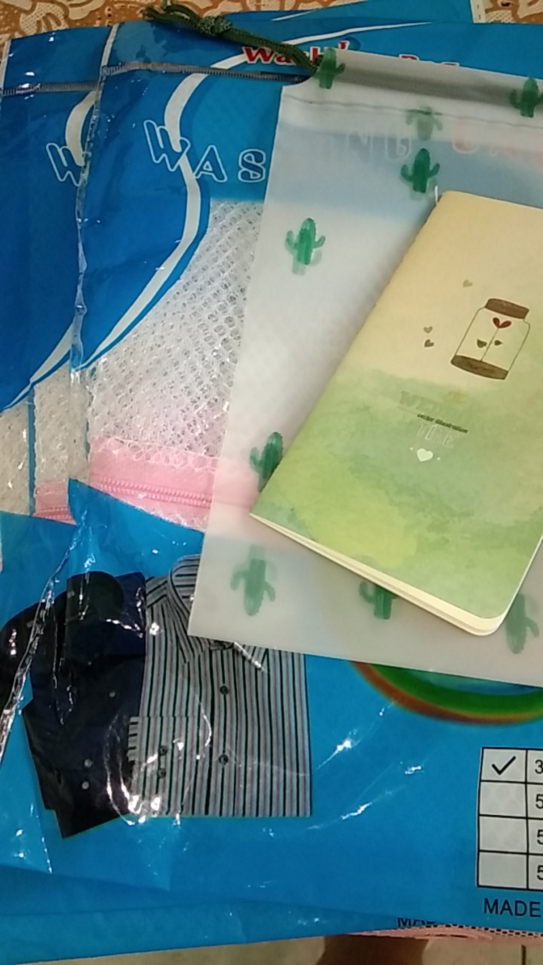 Anekagrosir | Kantong Baju Kotor Jaring / Laundry Bag Jaring