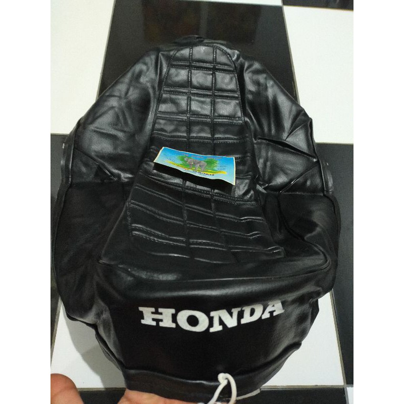Cover Jok - Kulit Jok - Sarung Jok Honda GLK - GL 100 - GL 125 - GL100 - GL125 HITAM
