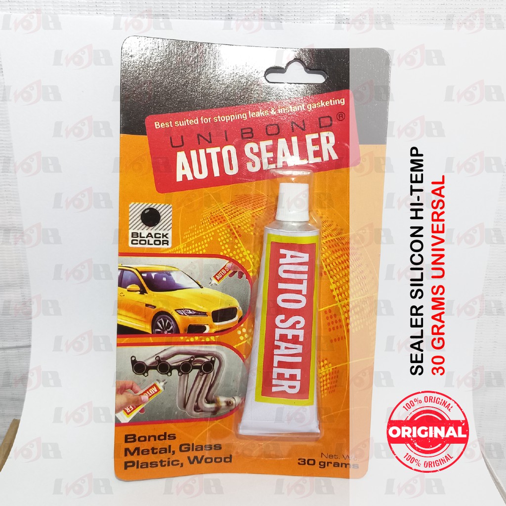 Auto Sealer Hitam Lem Silicone Tube Black Seal