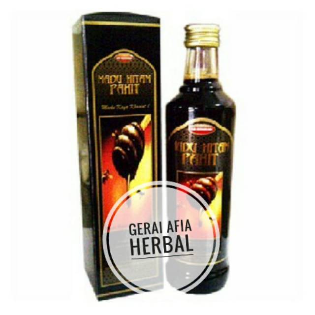 

Madu Hitam Pahit Ar-rohmah plus propolis