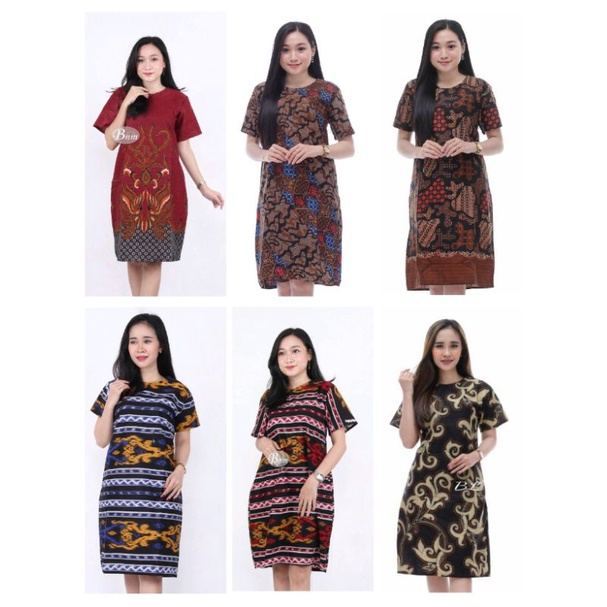 Dress Modern Dress Batik Dress BIG SIZE JUMBO M-XXXXXL 33