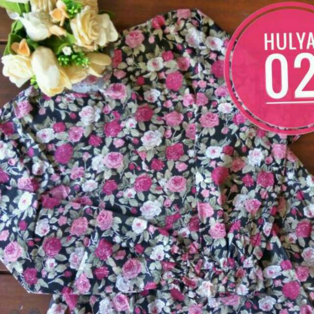 Gamis Ayla/Hulya
by daylina / Gamis Syari / Katun Jepang