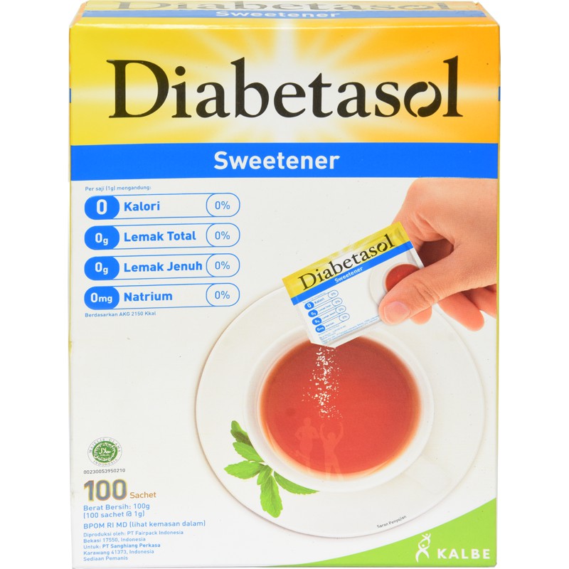 

Diabetasol Sweetener 100s