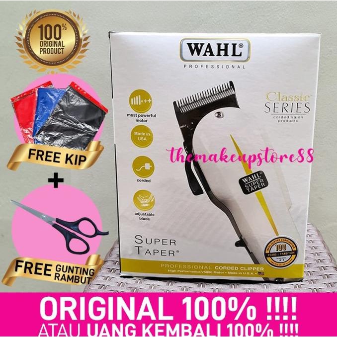 HOT SALE ORI alat cukur rambut cliper Wahl / wahl super taper / cukuran wahl