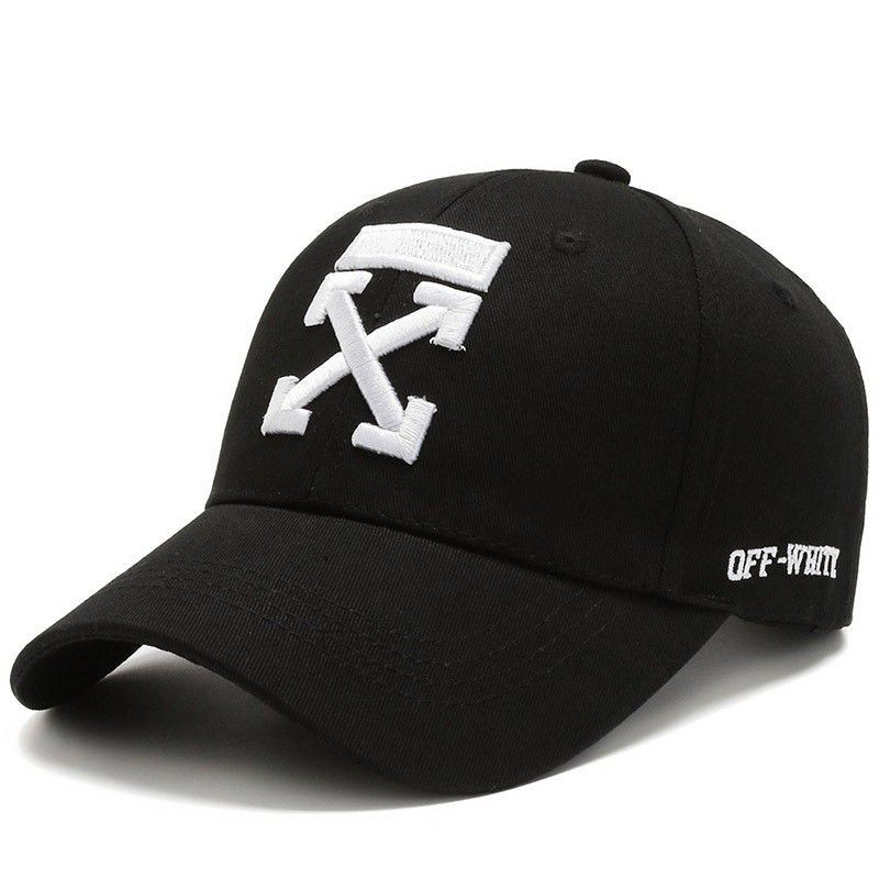 Topi Baseball Off White logo X Original Unisex // Topi Distro Premium Original Sport Fashion Terbaru