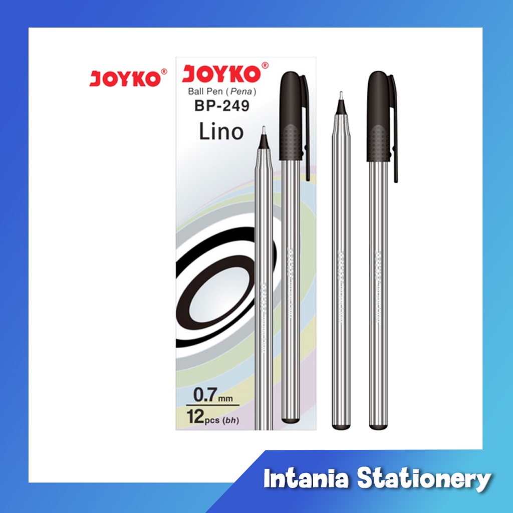 

[1 PACK =12 BIJI] BOLPOIN JOYKO LINO BP-249, PULPEN JOYKO PULPEN MURAH