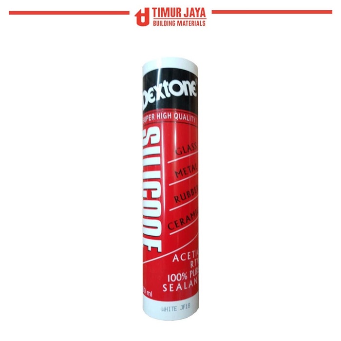 

LEM KACA AQUARIUM / SEALANT KACA / DEXTONE SILICONE 300ML