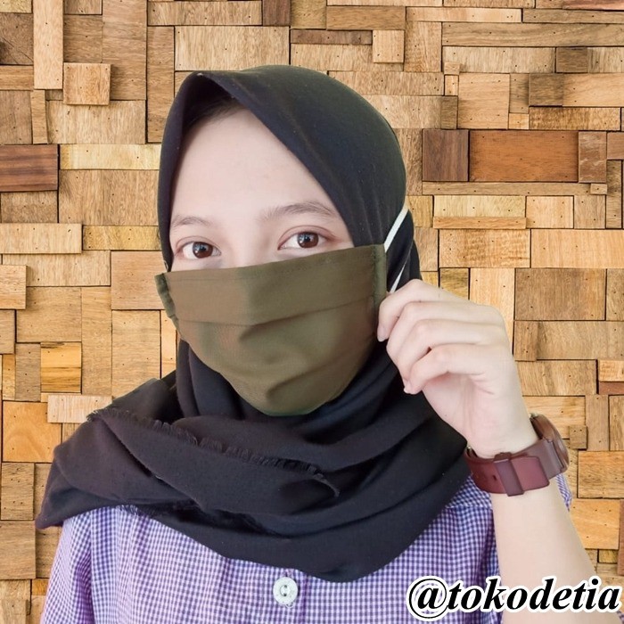  Masker  Kain  Masker  Kain  Polos Masker  Kain  Tebal 