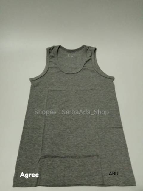 Singlet Agree Size M - XXL Kaos Dalam Pria SG SA 004