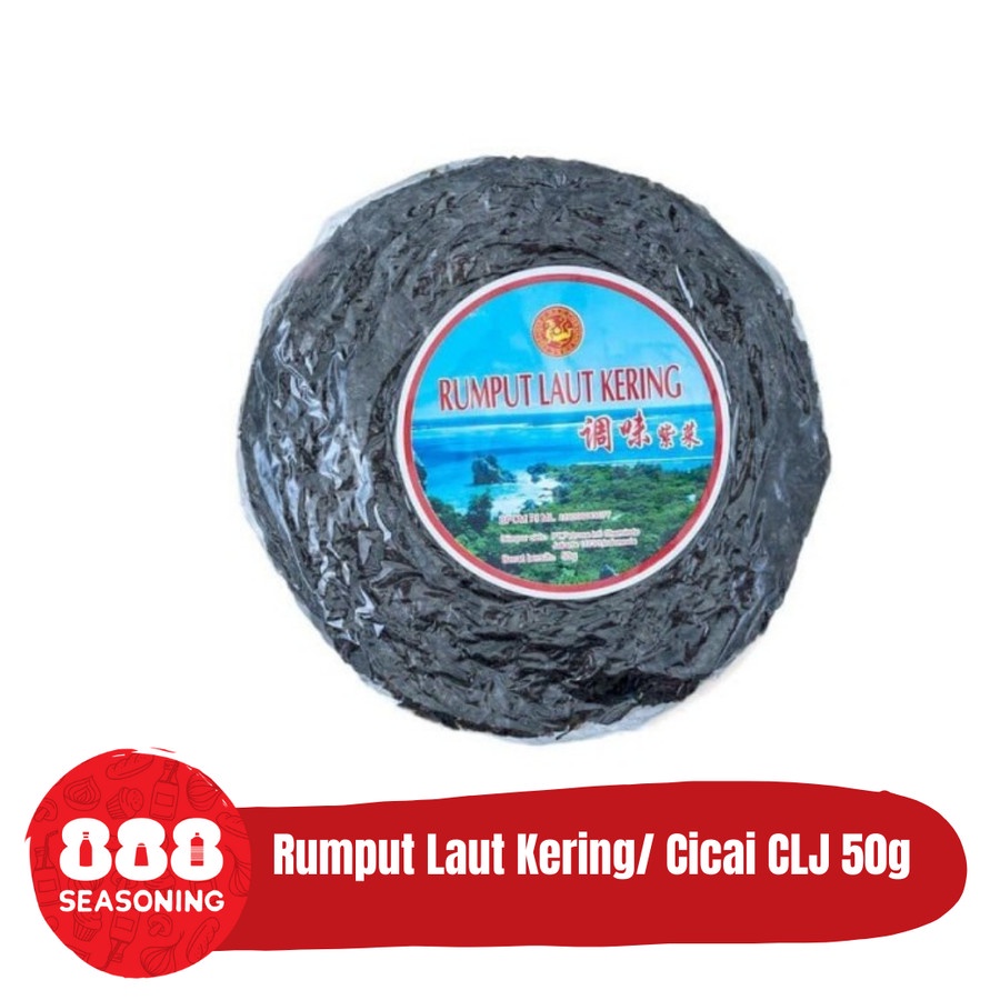 

RUMPUT LAUT KERING/ CI CAI/ CI CHAI/ DRIED SEAWEED CHEN LIANG JI 50g