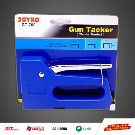 

GUN Tacker Staples Gun Tacker MAX GUN Tacker Joyko GT-702 + Bonus 200 Staples No. 1