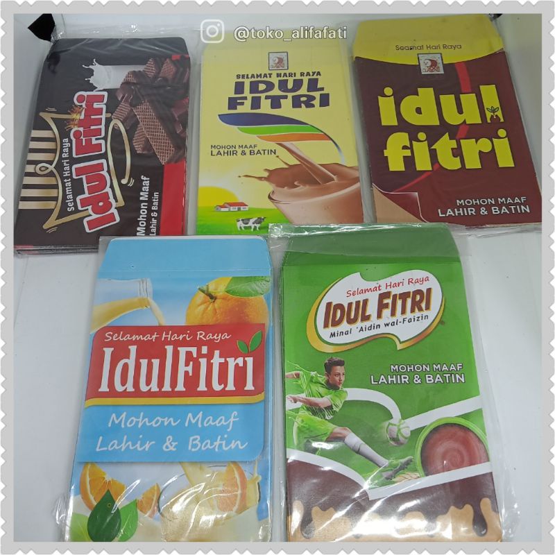 

Amplop Lebaran Unik Snack Isi 10 Pcs