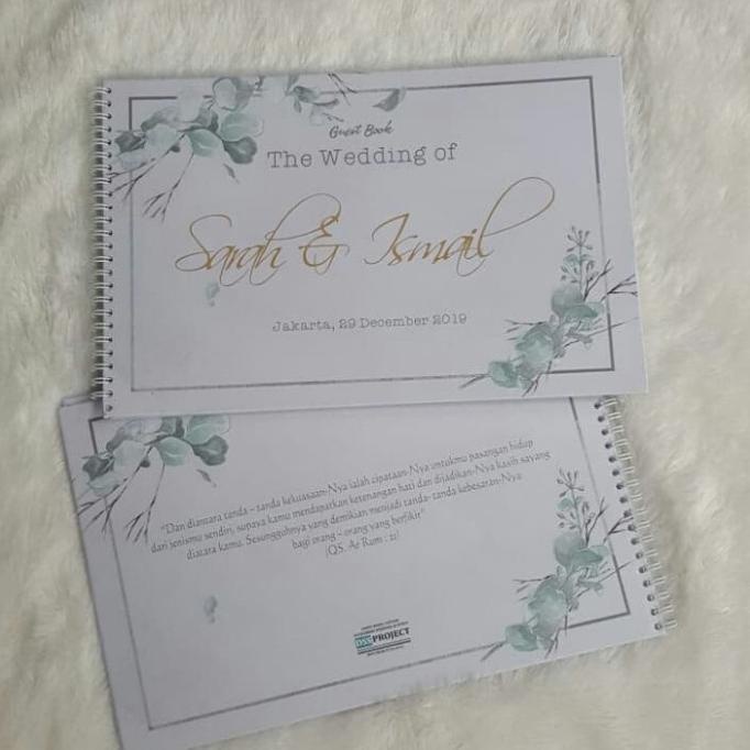 

teukuzulfikar37 Buku Tamu Hardcover | Custom Design | Wedding BT-09 TERLARIS TERPERCAYA ORIGINAL