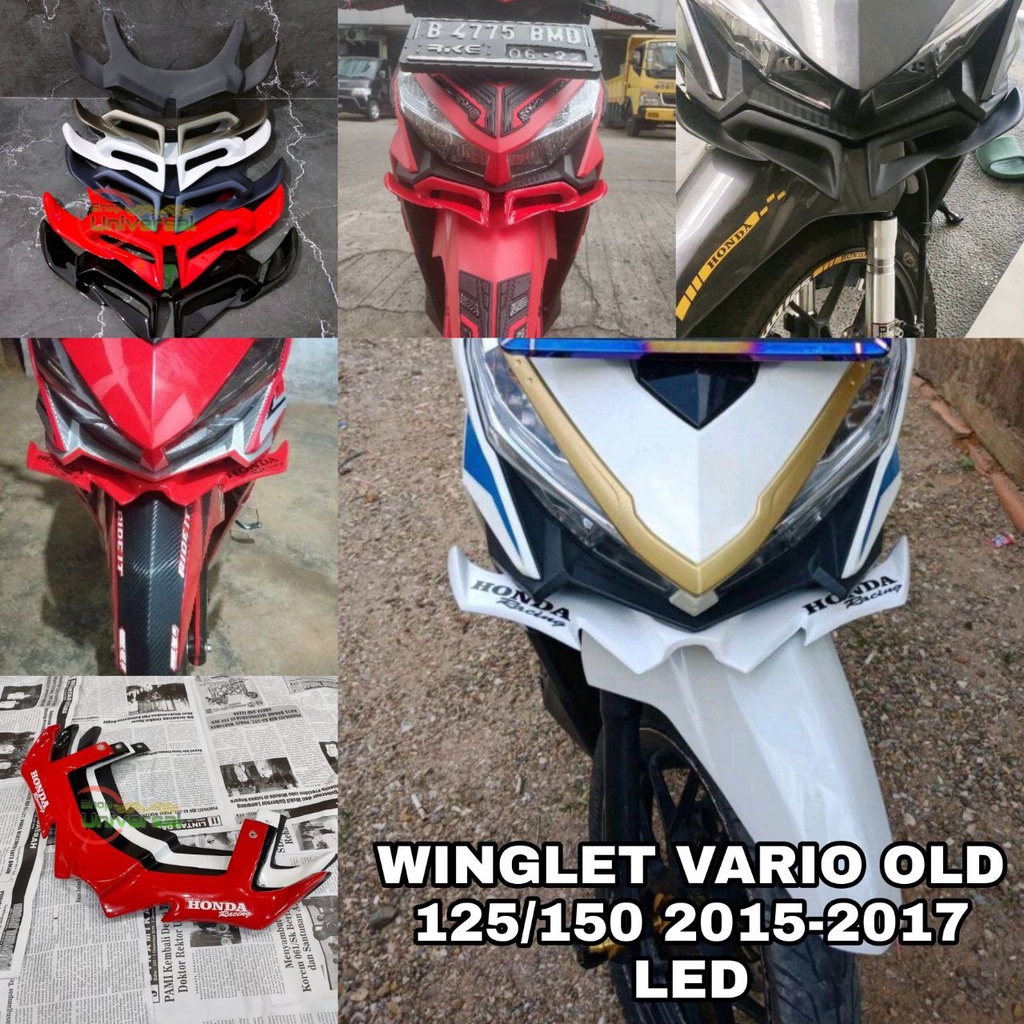 WINGLET VARIO 150 125 LED 2015 2016 2017