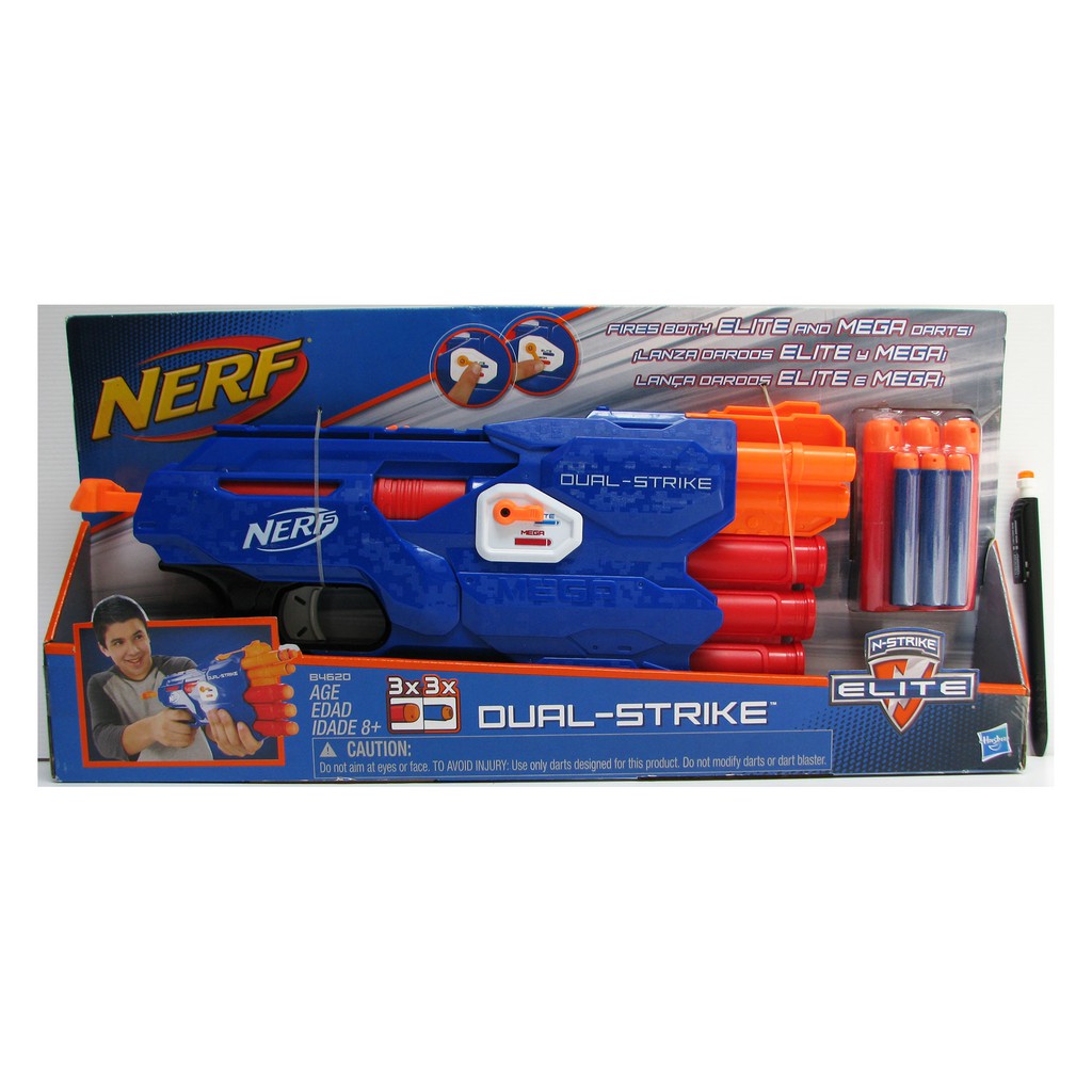 Hasbro Nerf Dual Strike N-Strike Elite Blaster