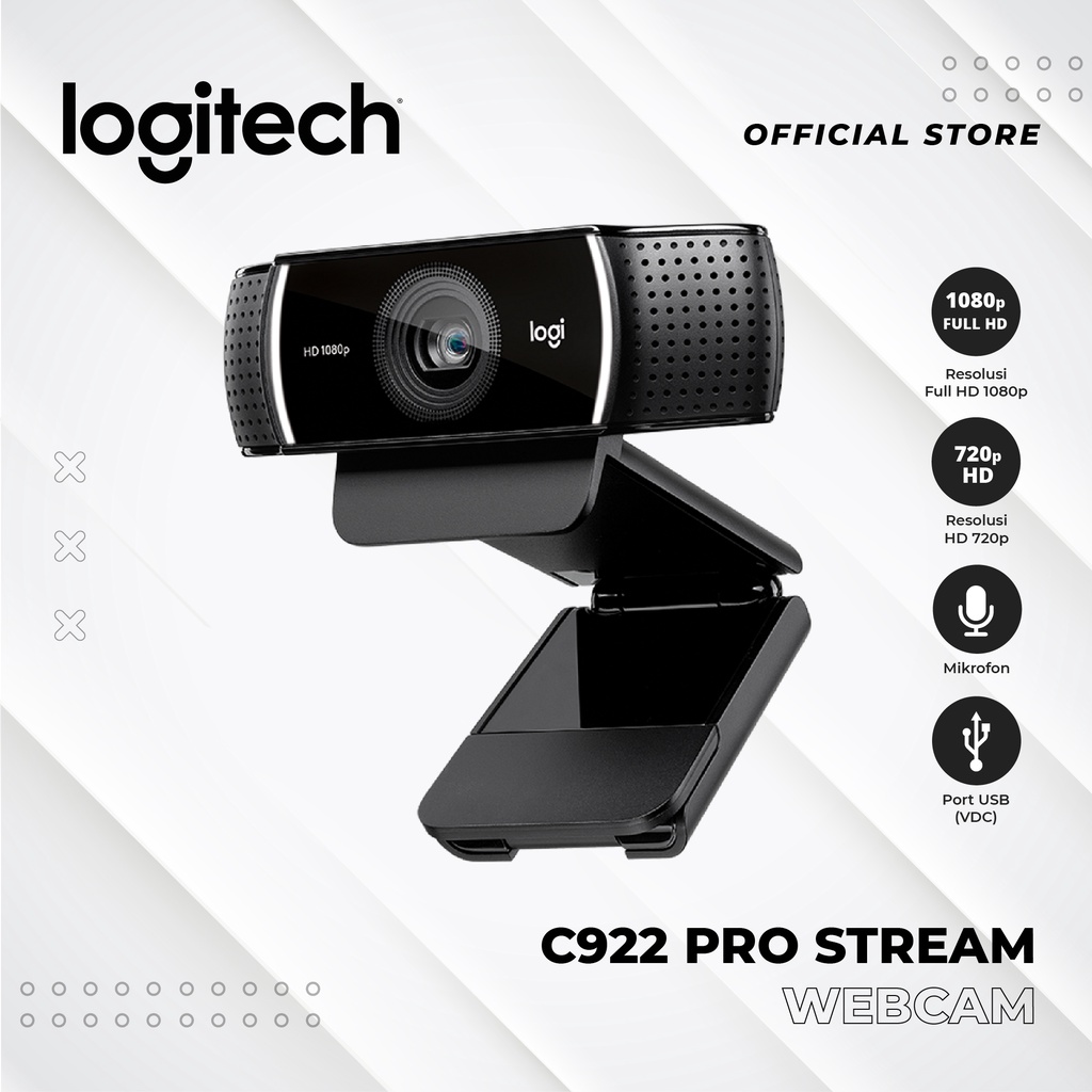 Webcam Logitech C922 / C 922 Pro Stream