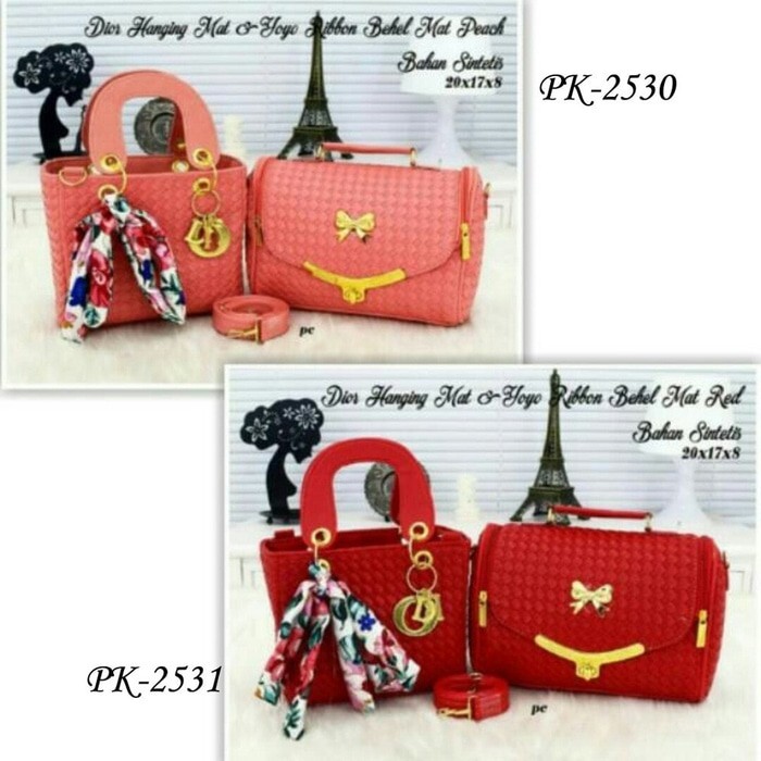 TAS SET 2IN1 (BEST SELLER)/BEST PRICE/TAS WEBE/TAS BOTEGA/TAS PESTA