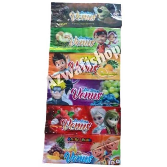 Kemasan Venus|Kemasan es loli|kemasan es loly|kemasan es stik|kemasan es lilin|kemasan loly|es krim