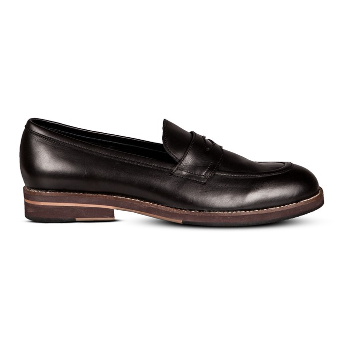 Blake Penny Loafers Black - Nappa Milano - Sepatu Pria