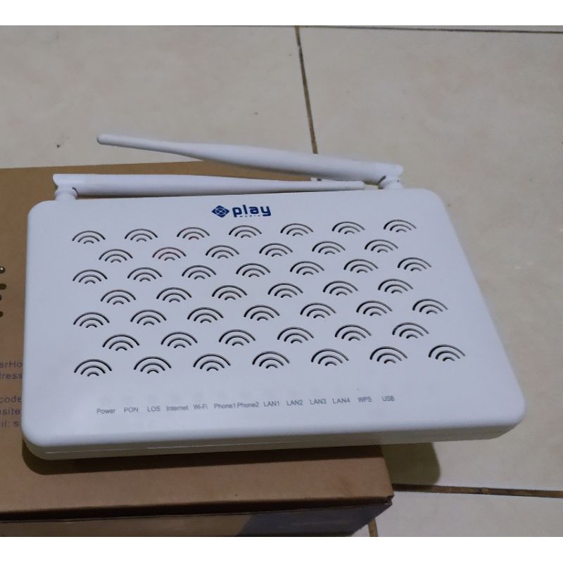 GPON ONT ZTE V1 MNC PLAY (NO ADAPTOR)