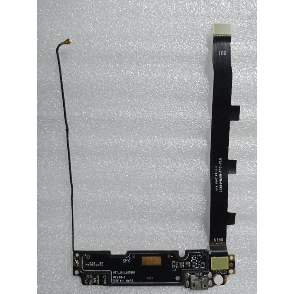 Flexibel + papan konektor cas redmi note 2