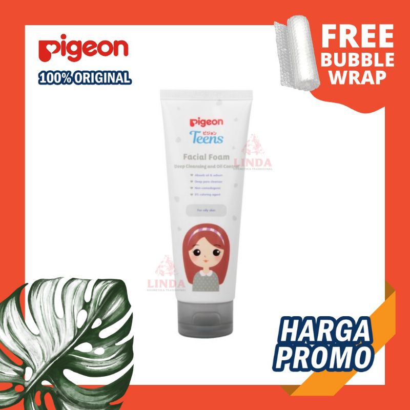 PIGEON TEENS Facial Foam Deep Cleancing &amp; Oil Control