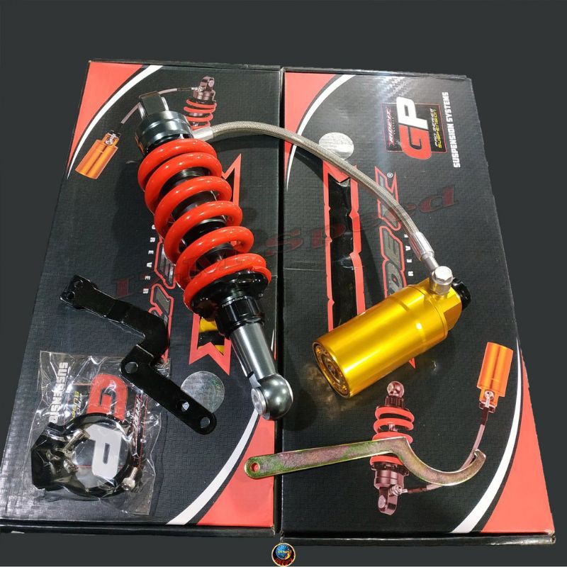 Shock Ride it GP 103 Satria Fu  Monoshock Tabung Pisah Satria Fu Gp 103 Double Klik
