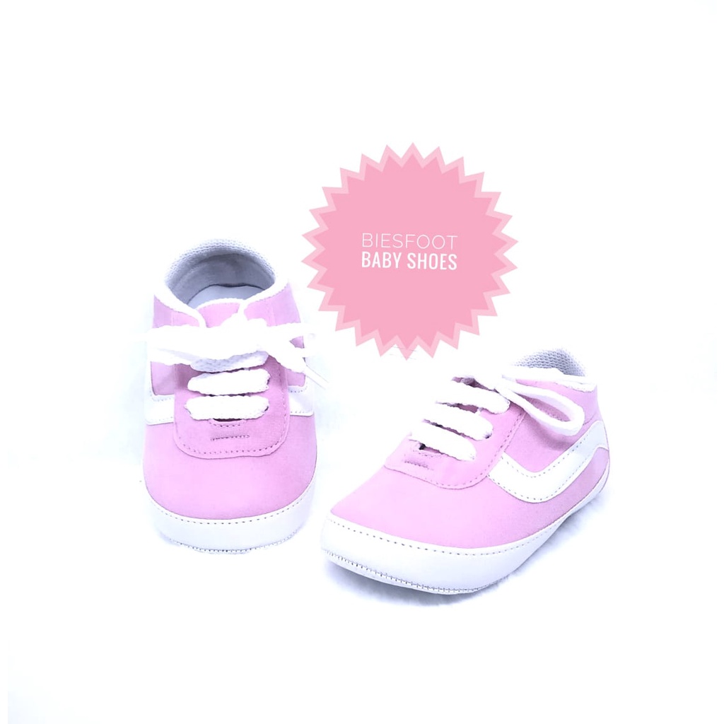 sepatu bayi perempuan sneaker 0 sampai 12 bulan