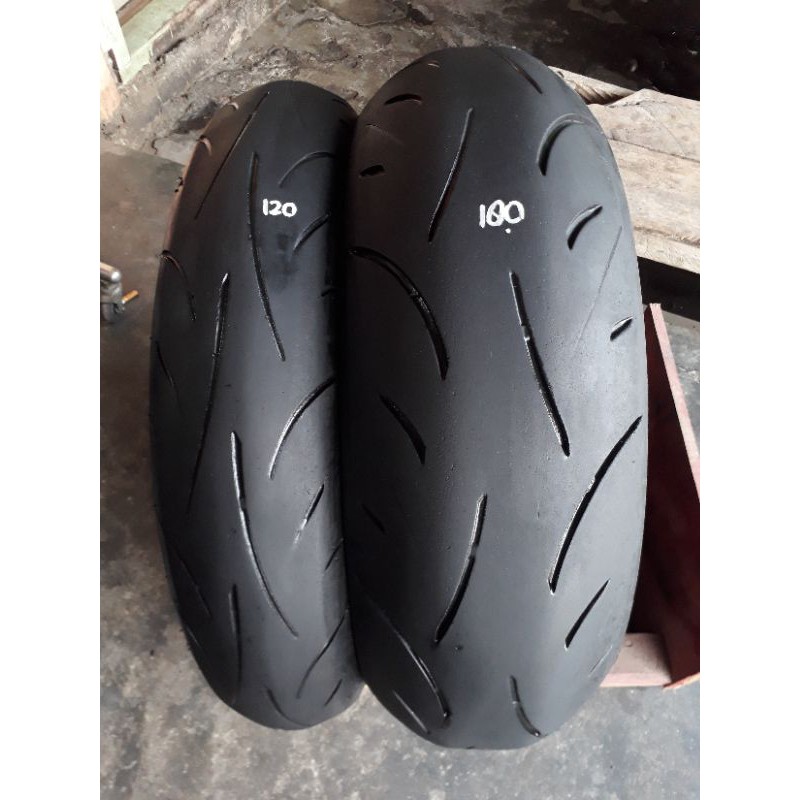 ban dunlop sepasang bekas moge z800 120 70 17 180 55 17 not battlax pireli s20 s21 s22 supercorsa