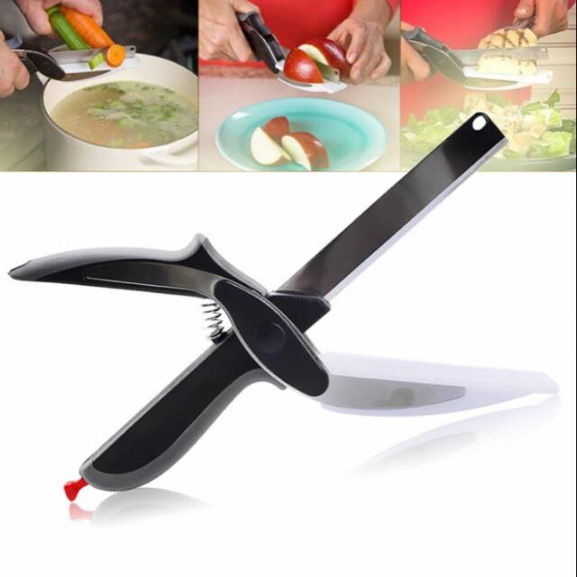 

CLEVER CUTTER / GUNTING SAYUR / GUNTING SERBAGUNA DENGAN TALENAN