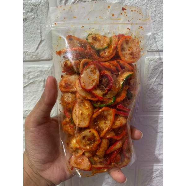 

Kerupuk seblak ukuran 100gr