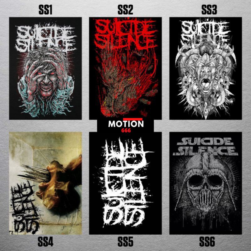 POSTER BAND SUICIDE SILENCE A3+