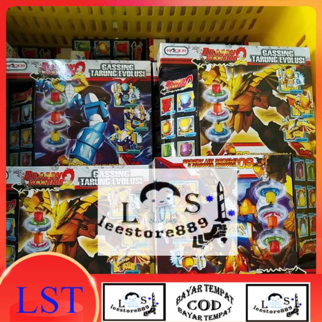 Gasing Tarung Evolusi Dragon Warrior KEREN -LS