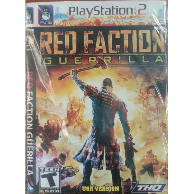 Kaset Ps2 Game Red Faction