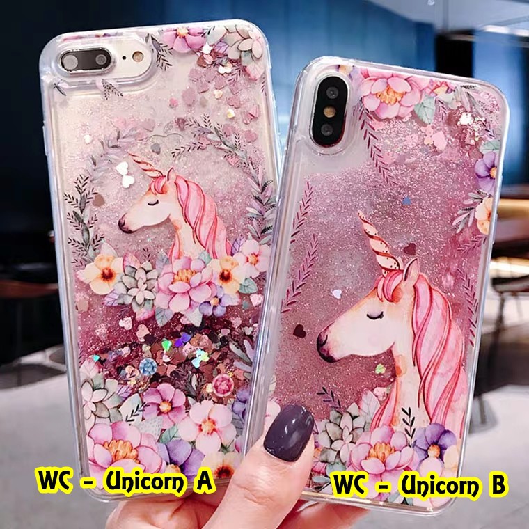 Unicorn Water Case Oppo A5s A7 A12 A52 A92 A33 A53 A91 Realme C11 Y30