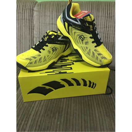 Sepatu badminton / sepatu raket / keluaran terbaru Sepatu RS SND Limited Yellow Black