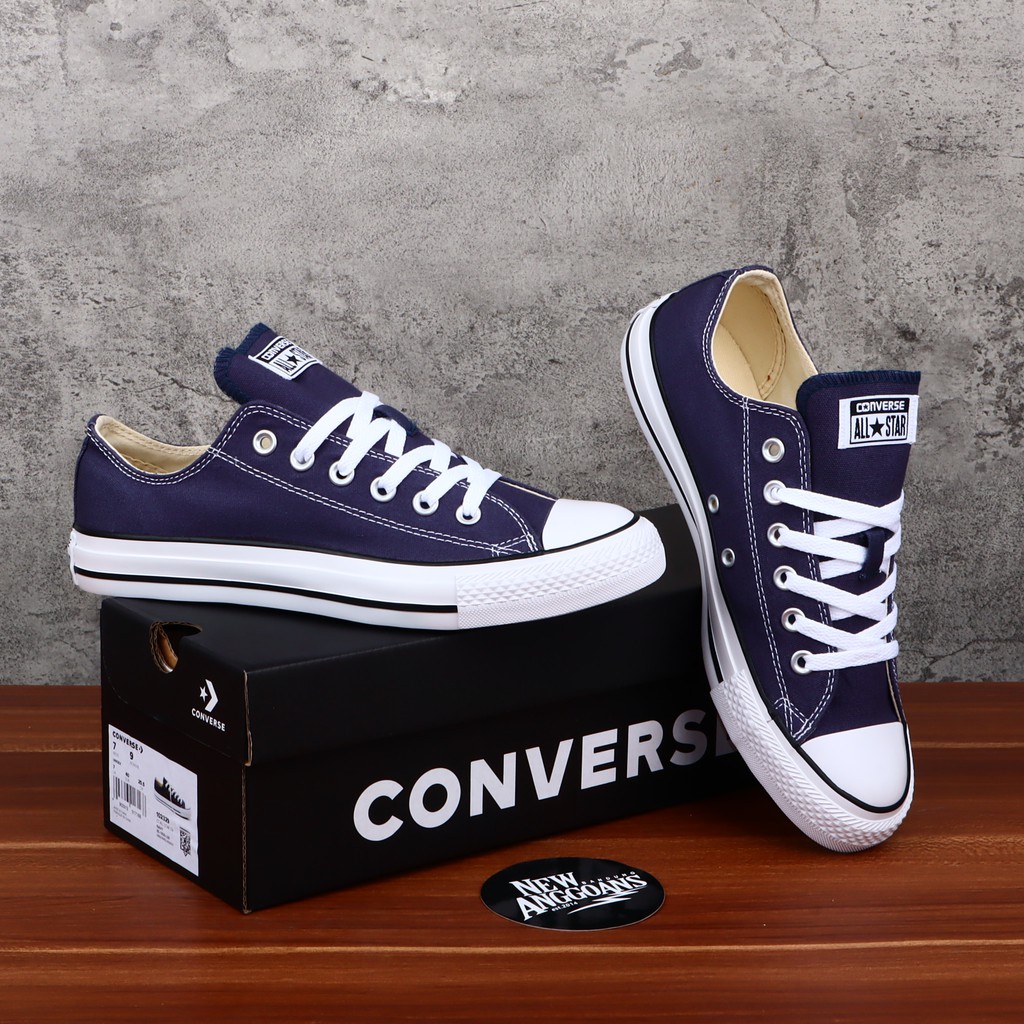 (1kg bisa 2pcs) SEPATU CONVERSE ALL STAR 70'S LOW BLACK WHITE PRIA WANITA / SEPATU ALL STAR CLASSIC CONVERSE HITAM PUTIH