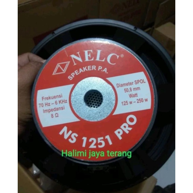 Speaker 12 inch Speaker full range Speaker nelc 1251 PRO