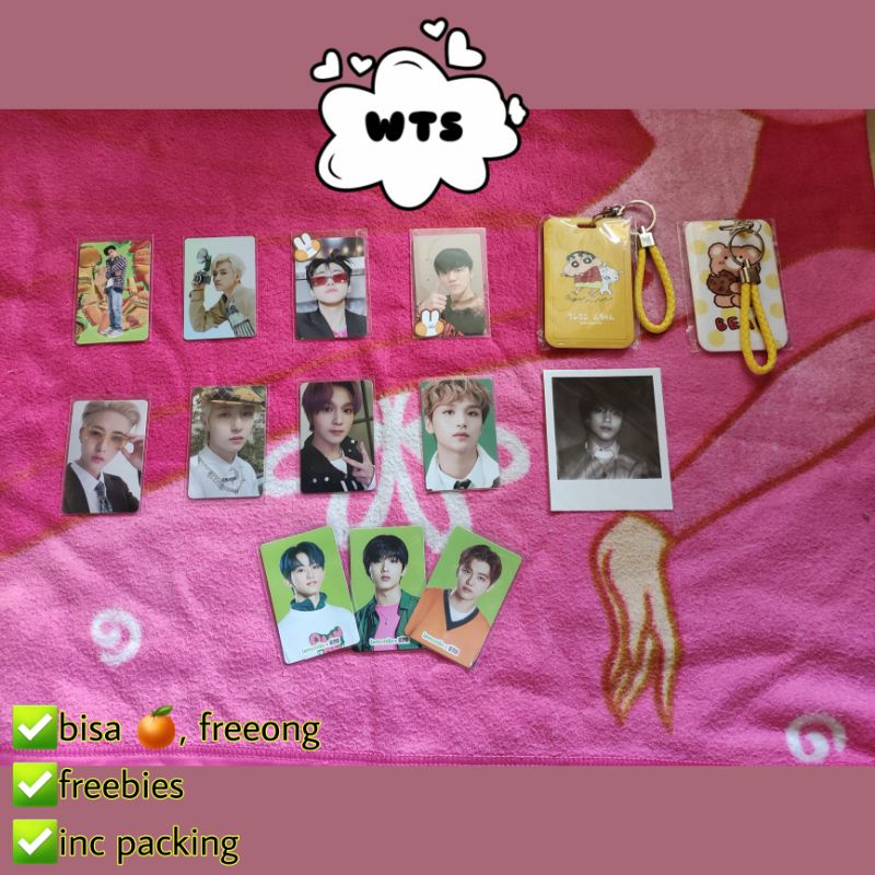 Photocard PC NCT Dream & NCT127 (Renjun agent, Jaemin agent, Haechan bene 127 SG2020 withdrama, Haec