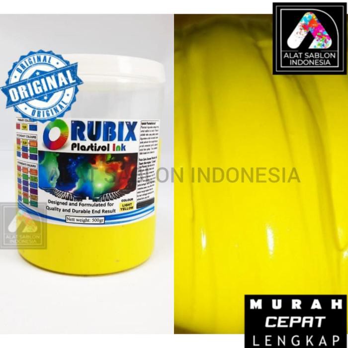 

Art / Tinta Sablon Plastisol Rubix Light Yellow 500Gr