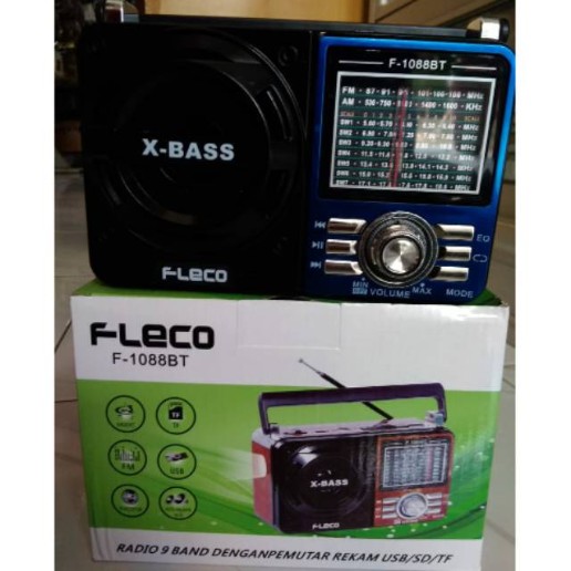 Speaker Fleco Bluetooth F-1088BT