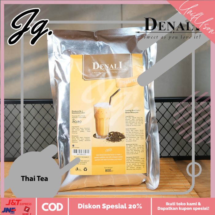 

⭐COD⭐ denali powder thai tea
