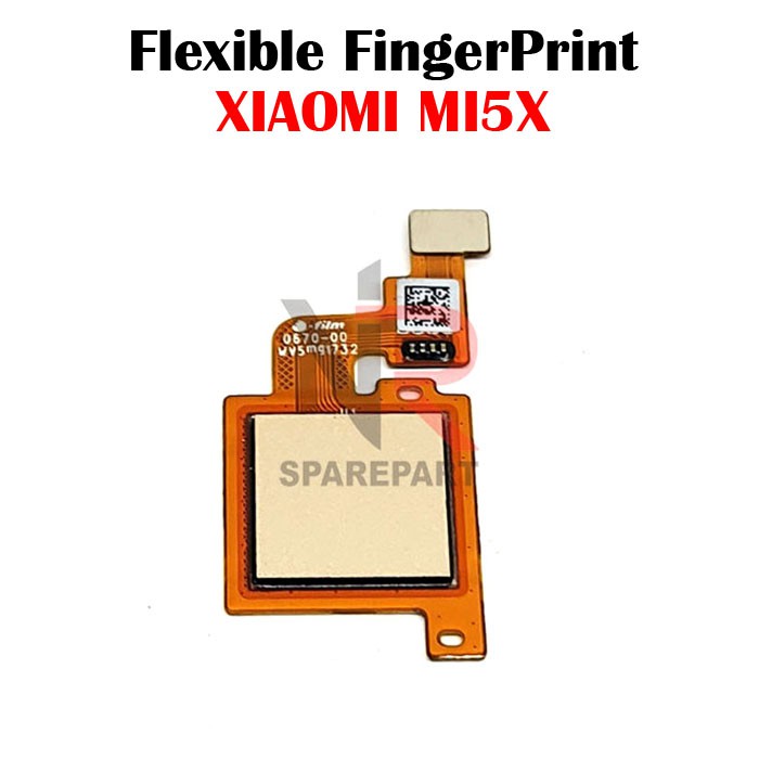 FLEXIBLE FINGER XIAOMI MI5X / MI A1 FINGERPRINT / SIDIK JARI