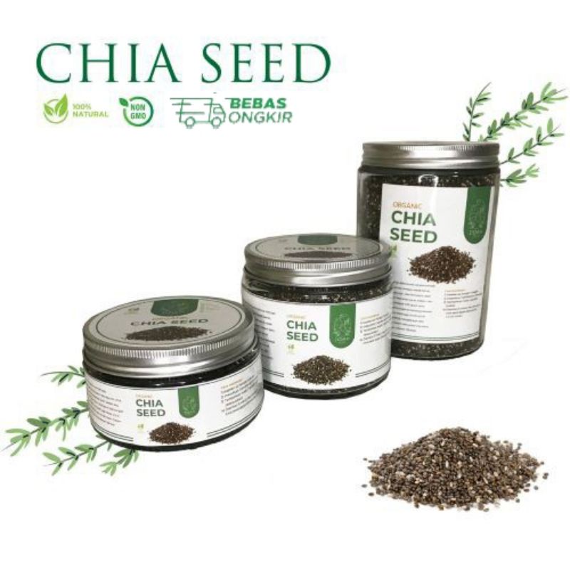 

Chia Seed Organik Premium Black Biji Cia Seed