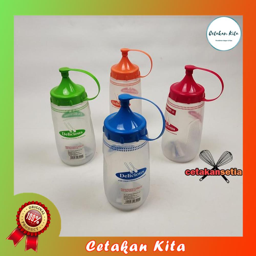 Botol Kecap Saus LION STAR 475ml BESAR | Botol Tempat Mayonaise Saus